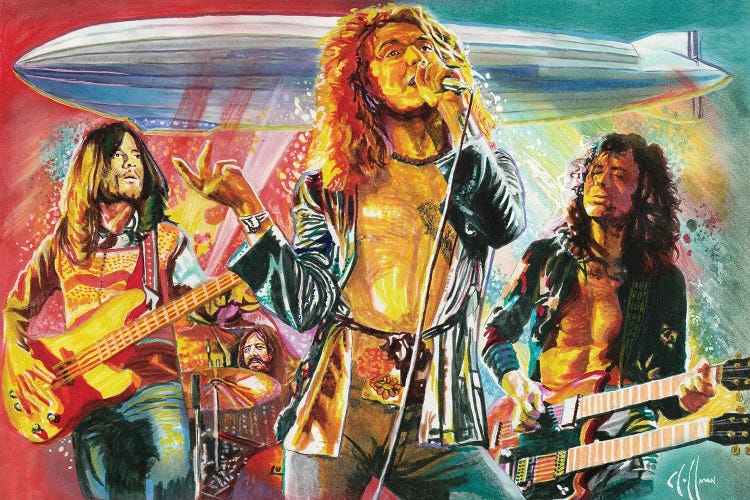 Led Zeppelin Collage