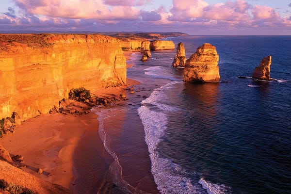 The Twelve Apostles At Sunset II, Port Campbell National Park, Victoria, Australia