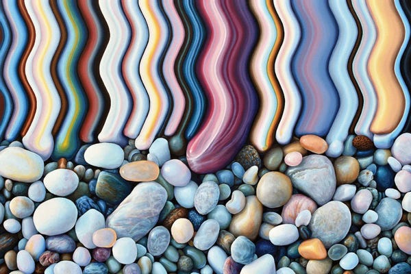 Rocky Beaches: Snake Farm (Beach Stones Extended) by Hank Grebe