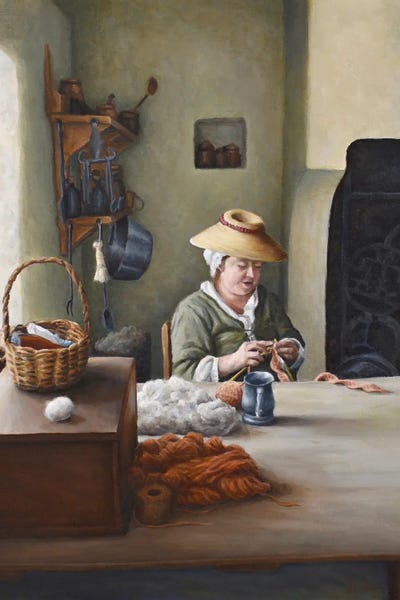 Sewing & Knitting: The Frontier Knitter by Hank Grebe