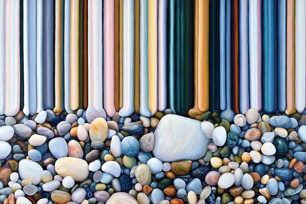 Rocky Beaches: Beach Stones Extended by Hank Grebe