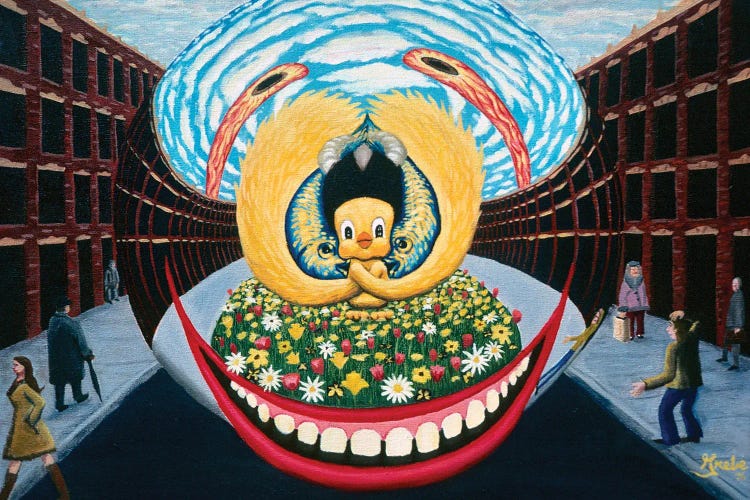 Ecstatic Vision by Hank Grebe wall art