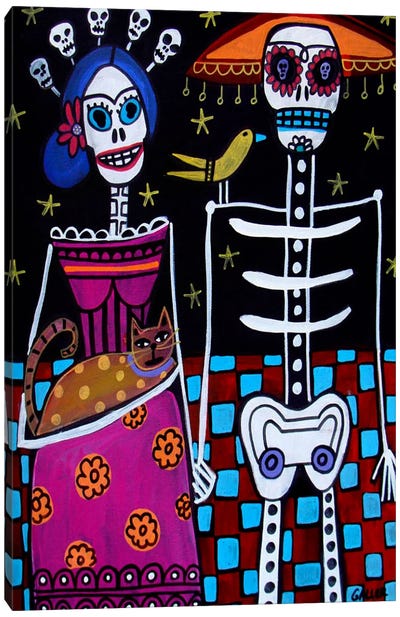 Day of the Dead  Canvas Art Print - Day of the Dead