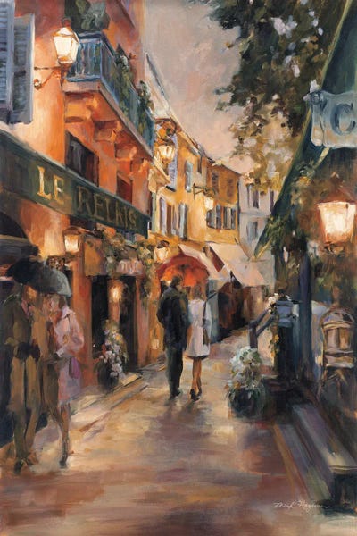 Marilyn Hageman: Evening in Paris - Lavender by Marilyn Hageman