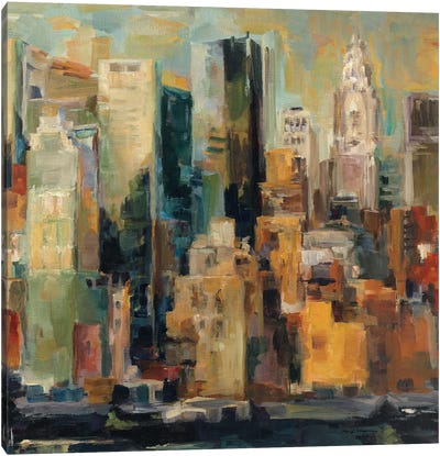 New York, New York Canvas Art Print - Scenic & Landscape Art