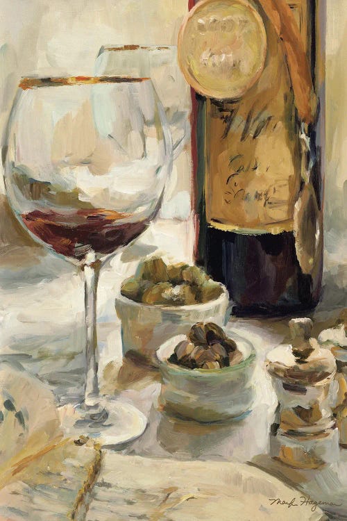 Award Winning Wine I by Marilyn Hageman canvas print