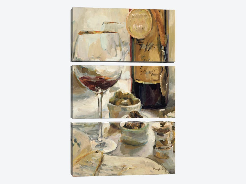 Award Winning Wine I by Marilyn Hageman 3-piece Canvas Art