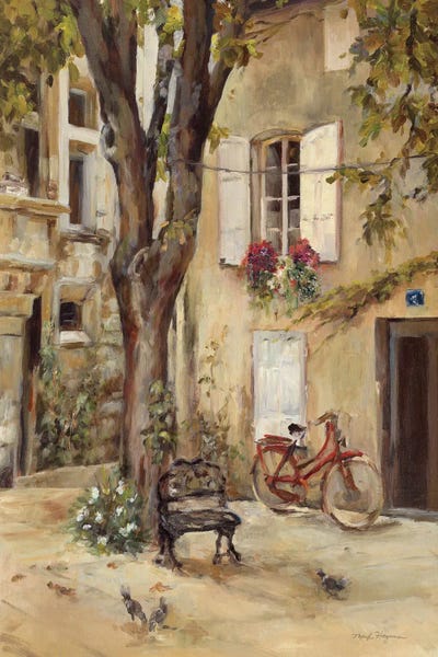 Marilyn Hageman: Provence Village I by Marilyn Hageman