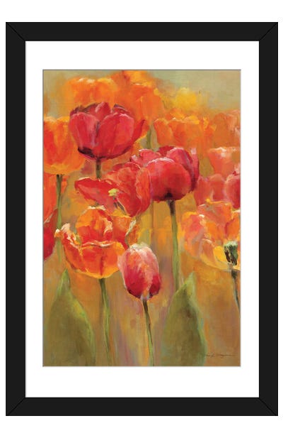 Tulips in the Midst I Paper Art Print - Framed Art Prints