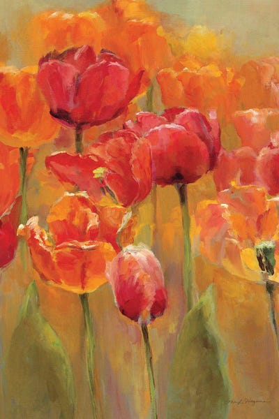 Gardens & Floral Landscapes: Tulips In The Midst I by Marilyn Hageman