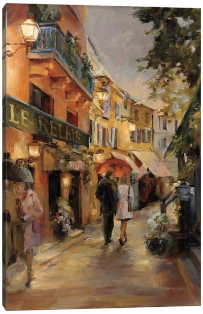 Evening in Paris I Canvas Art Print - Traditional Décor