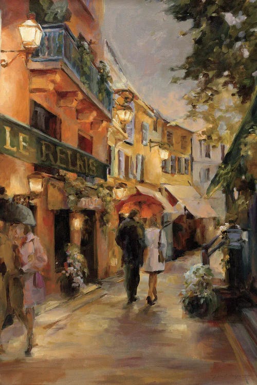 Evening in Paris I by Marilyn Hageman wall art