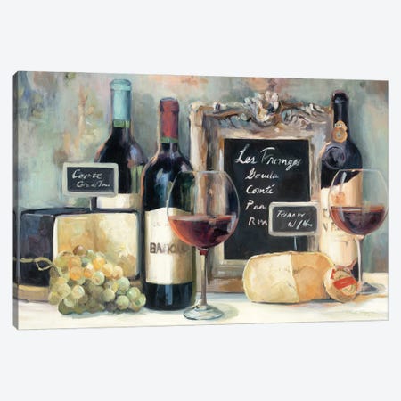 Les Fromages Canvas Print #HGM48} by Marilyn Hageman Canvas Wall Art