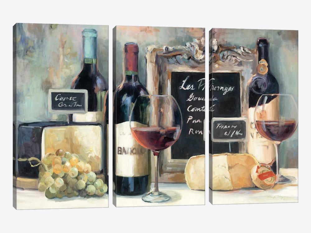 Les Fromages by Marilyn Hageman 3-piece Art Print