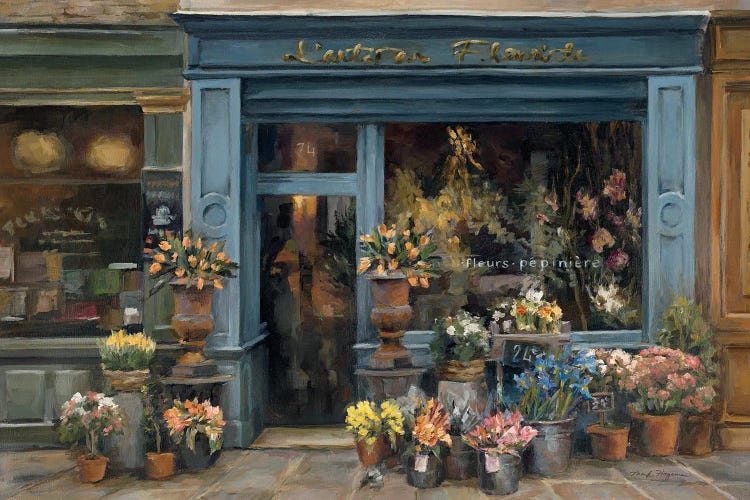 L'artisan Fleuriste by Marilyn Hageman wall art