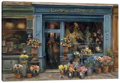 L'artisan Fleuriste Canvas Art Print - Floral & Botanical Art