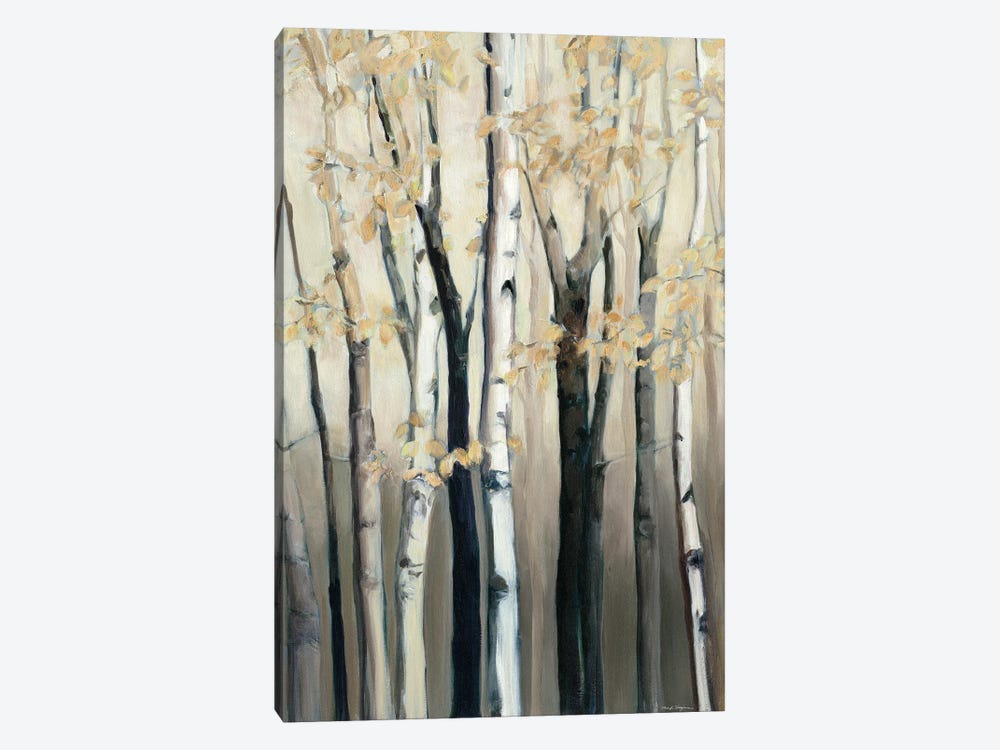 Golden Birch I by Marilyn Hageman 1-piece Canvas Artwork
