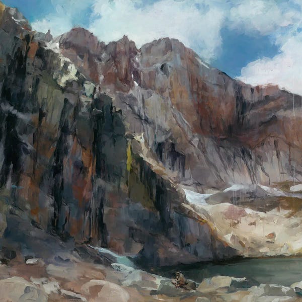Marilyn Hageman: Longs Peak by Marilyn Hageman
