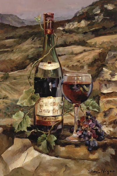 Kitchen: Tuscan Valley Red by Marilyn Hageman
