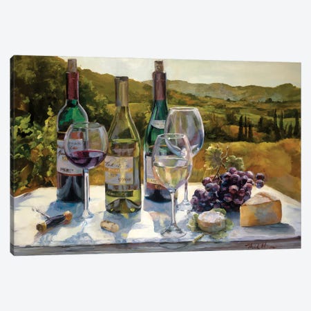 Wine In the Light Canvas Print #HGM75} by Marilyn Hageman Canvas Wall Art