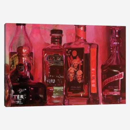 Red Bourbon Canvas Print #HGM78} by Marilyn Hageman Canvas Art Print