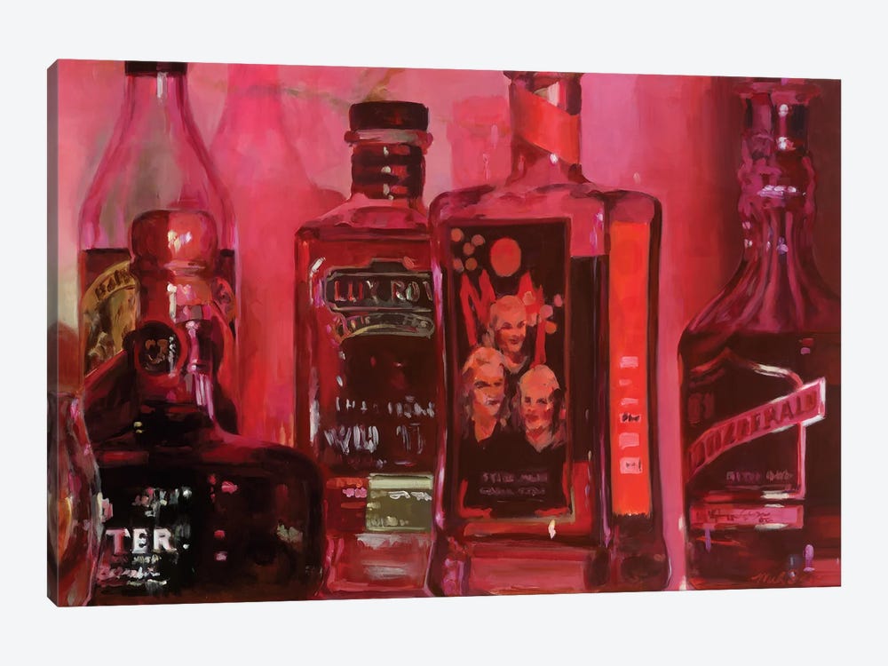 Red Bourbon by Marilyn Hageman 1-piece Canvas Art