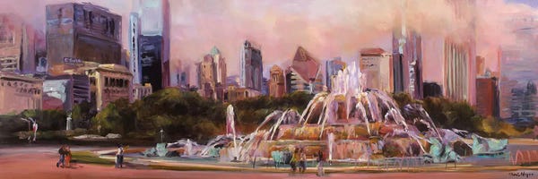 Fountains: Buckingham Fountain by Marilyn Hageman