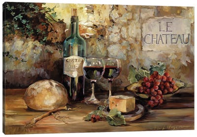 Le Chateau Canvas Art Print - Grape Art