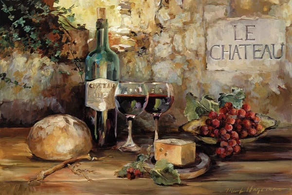 Wine: Le Chateau by Marilyn Hageman