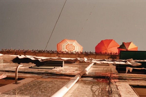 Sebastian Hilgetag: Summer Umbrellas by Sebastian Hilgetag