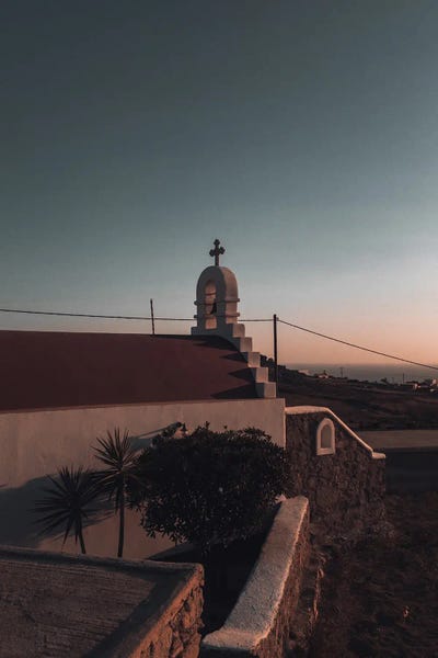 Sebastian Hilgetag: Sundown Church by Sebastian Hilgetag
