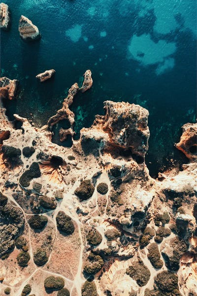 Aerial Beaches: Abstract Coast by Sebastian Hilgetag