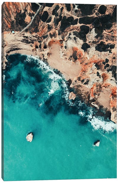 Atlantic Energy II Canvas Art Print - Aerial Beaches 