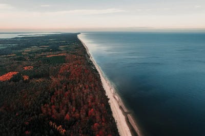 Baltic Coastline by Sebastian Hilgetag framed wall art