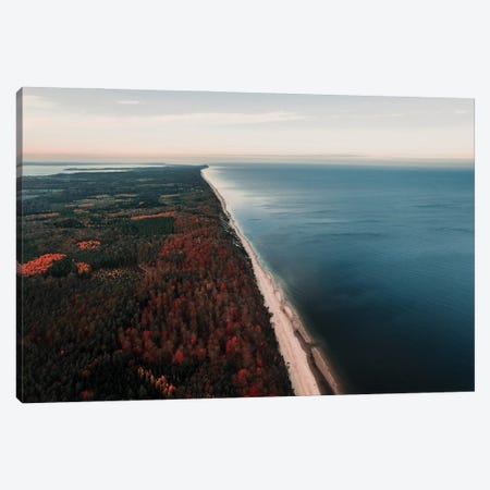 Baltic Coastline Canvas Print #HGT14} by Sebastian Hilgetag Canvas Art Print