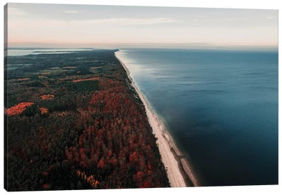 Baltic Coastline Canvas Art Print - Sebastian Hilgetag