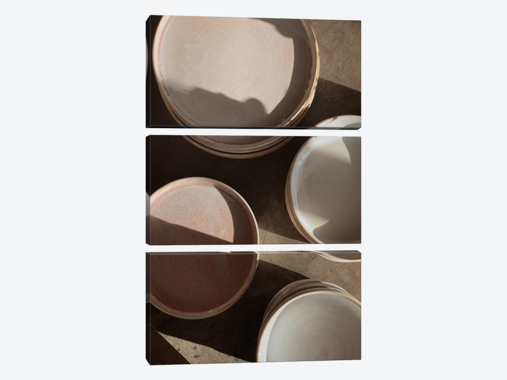 Pottery In The Sun by Sebastian Hilgetag 3-piece Canvas Wall Art