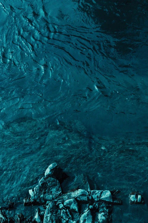 Blue Stream by Sebastian Hilgetag wall art