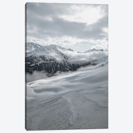 Clouds In The Mountains Canvas Print #HGT203} by Sebastian Hilgetag Canvas Wall Art