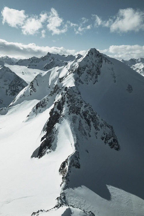 Glacier Top In Austria