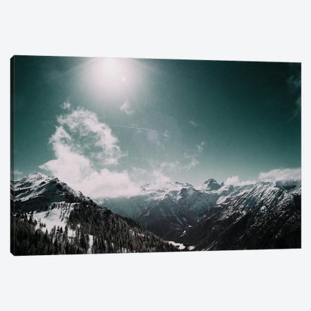 Mountains - Clouds In The Alps Canvas Print #HGT217} by Sebastian Hilgetag Canvas Art