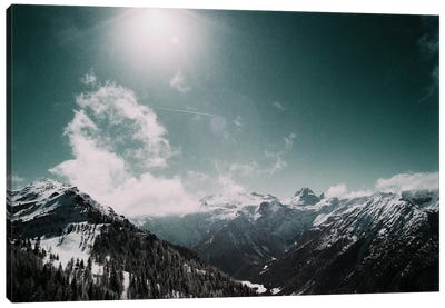 Mountains - Clouds In The Alps Canvas Art Print - Sebastian Hilgetag