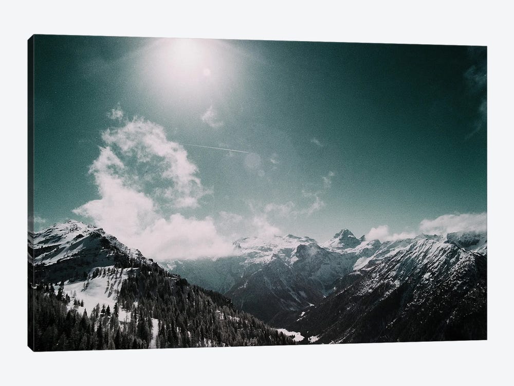 Mountains - Clouds In The Alps by Sebastian Hilgetag 1-piece Canvas Print