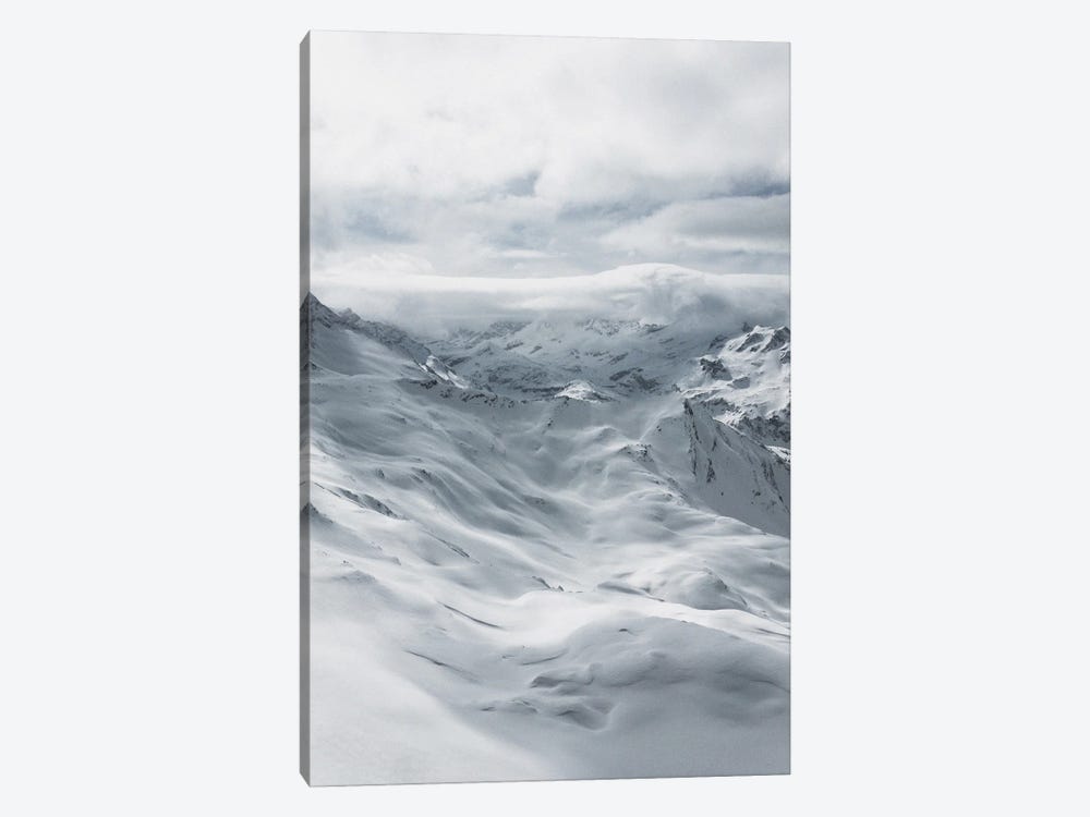 Mountains - Cloudy Alps by Sebastian Hilgetag 1-piece Canvas Art