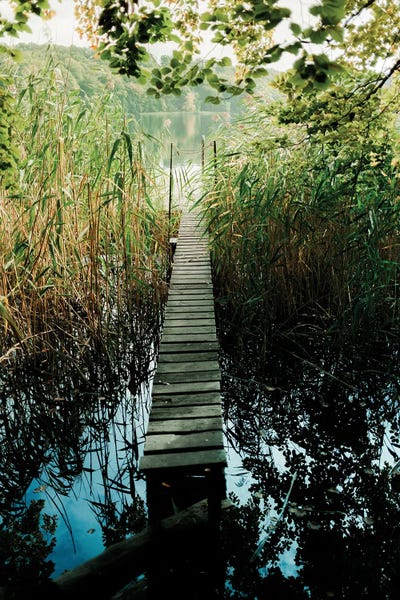 Idyllic Lakeview by Sebastian Hilgetag canvas print