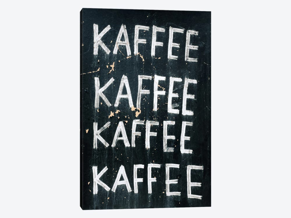 Kaffee Kaffee Kaffee by Sebastian Hilgetag 1-piece Canvas Print