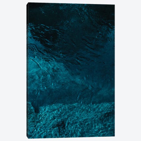 Abstract Blue Canvas Print #HGT2} by Sebastian Hilgetag Canvas Artwork