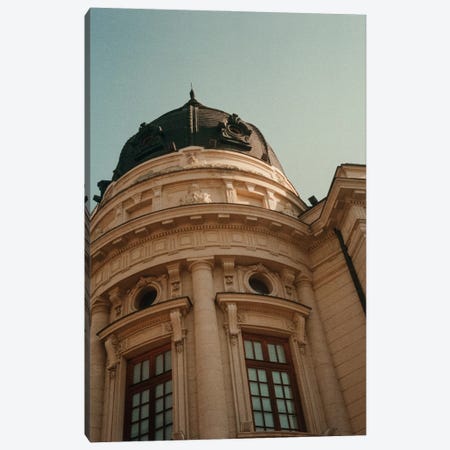 Analog Series - Architecture In Bucharest Canvas Print #HGT308} by Sebastian Hilgetag Canvas Art Print