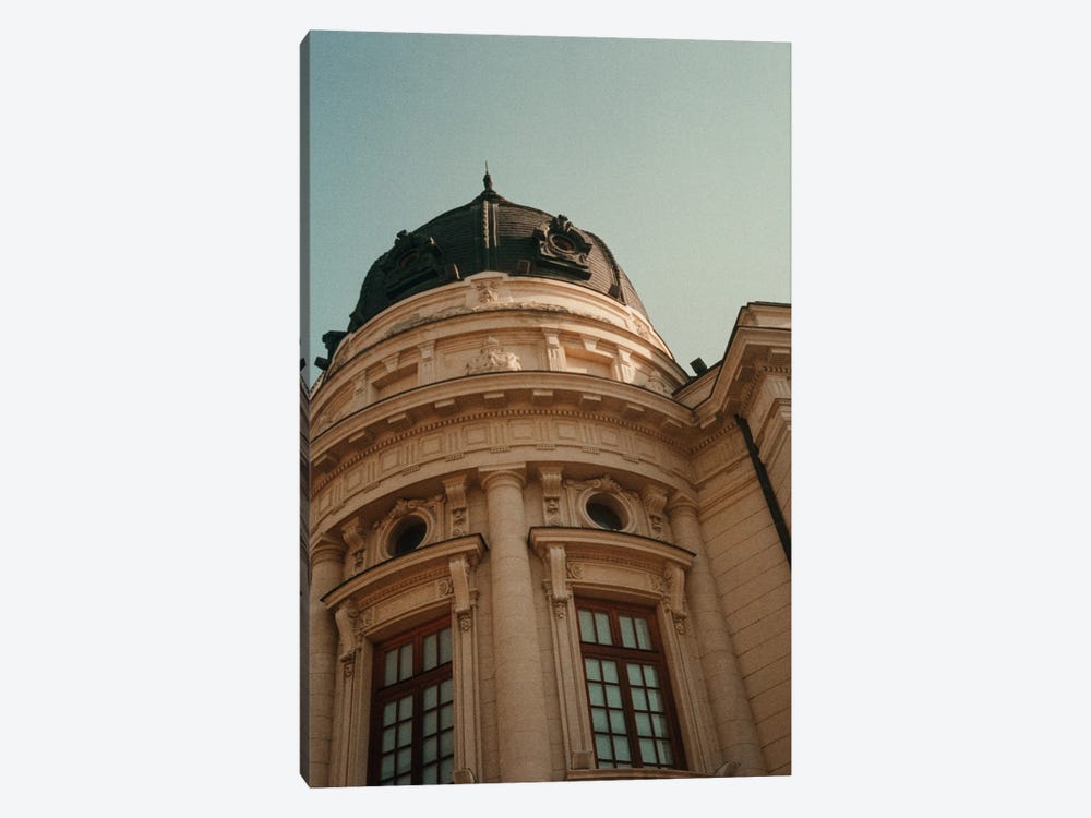 Analog Series - Architecture In Bucharest by Sebastian Hilgetag 1-piece Canvas Artwork