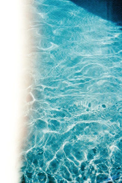 Minimalist Photography: Analog Series - Pool In Summer by Sebastian Hilgetag